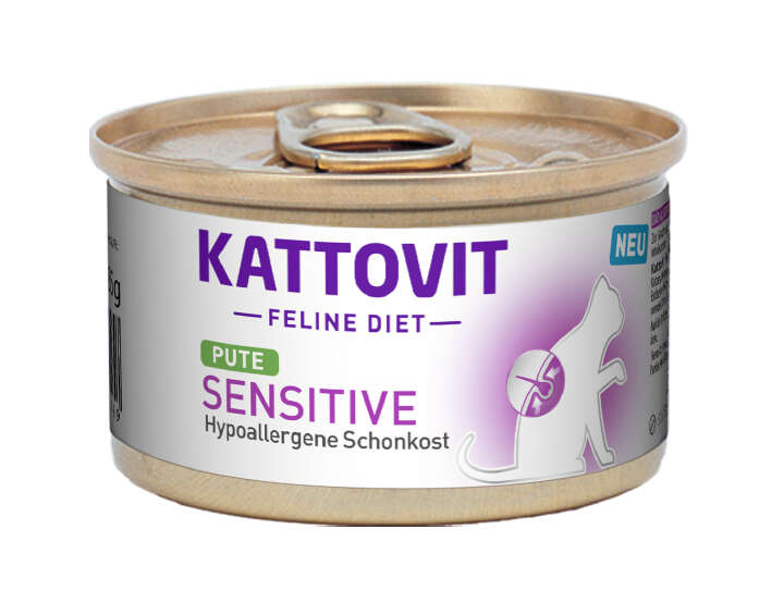 KATTOVIT Katzen-Nassfutter Feline Diet Sensitive Pute